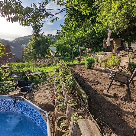 Urlaubsmagie - Bad Schandau Fusslaufig, Garten, Pool - R1 Rathmannsdorf エクステリア 写真
