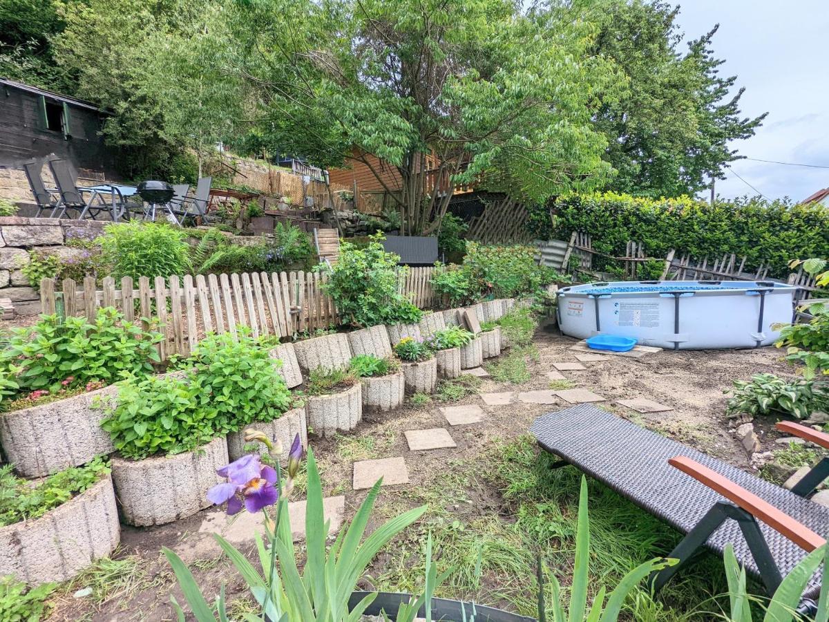 Urlaubsmagie - Bad Schandau Fusslaufig, Garten, Pool - R1 Rathmannsdorf エクステリア 写真