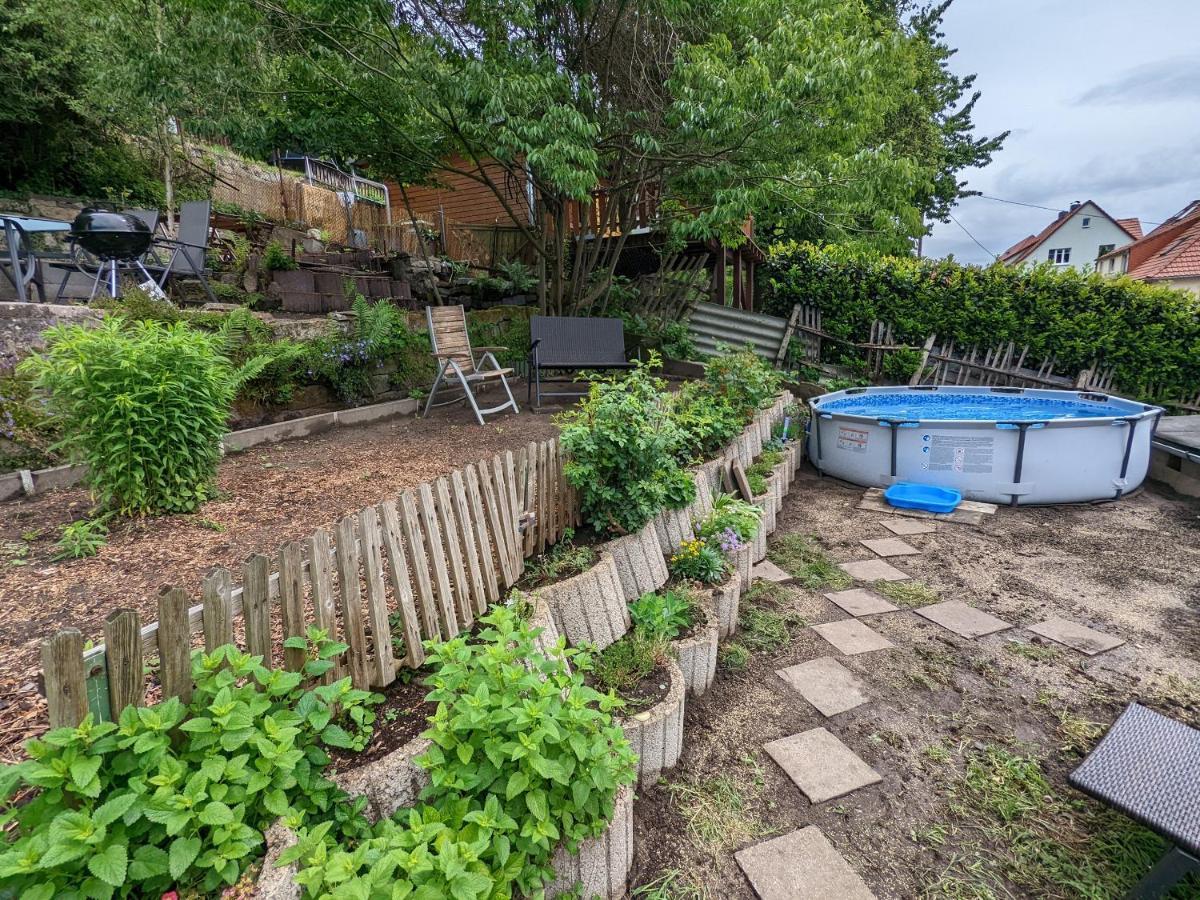 Urlaubsmagie - Bad Schandau Fusslaufig, Garten, Pool - R1 Rathmannsdorf エクステリア 写真