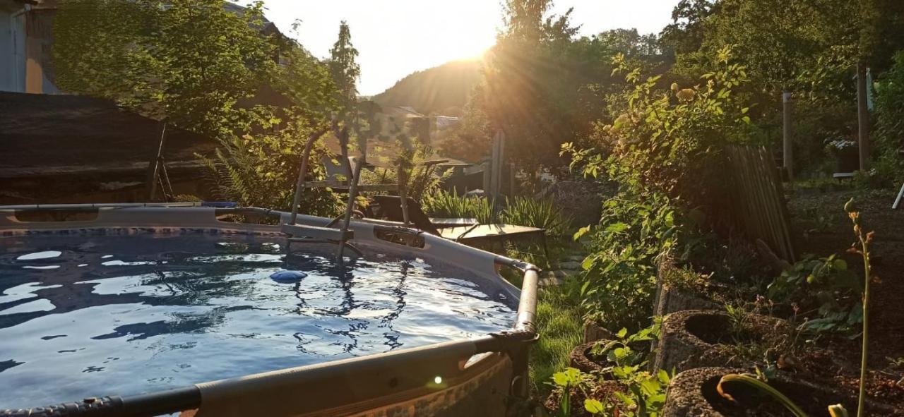 Urlaubsmagie - Bad Schandau Fusslaufig, Garten, Pool - R1 Rathmannsdorf エクステリア 写真